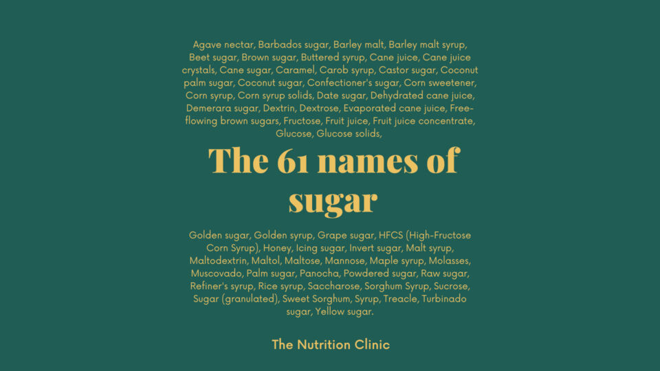 Sugar Names